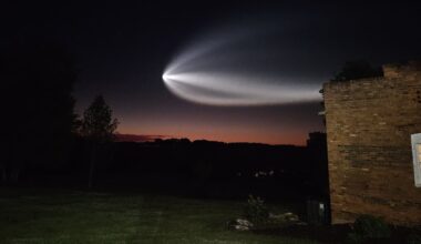 SpaceX rocket launch creates incredible 'space jellyfish' visible throughout US East Coast (photos)