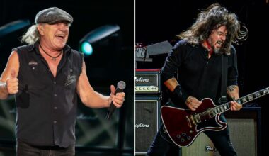 Dave Grohl Lives Out Boyhood Dream by Joining AC/DC for "Highway to Hell"