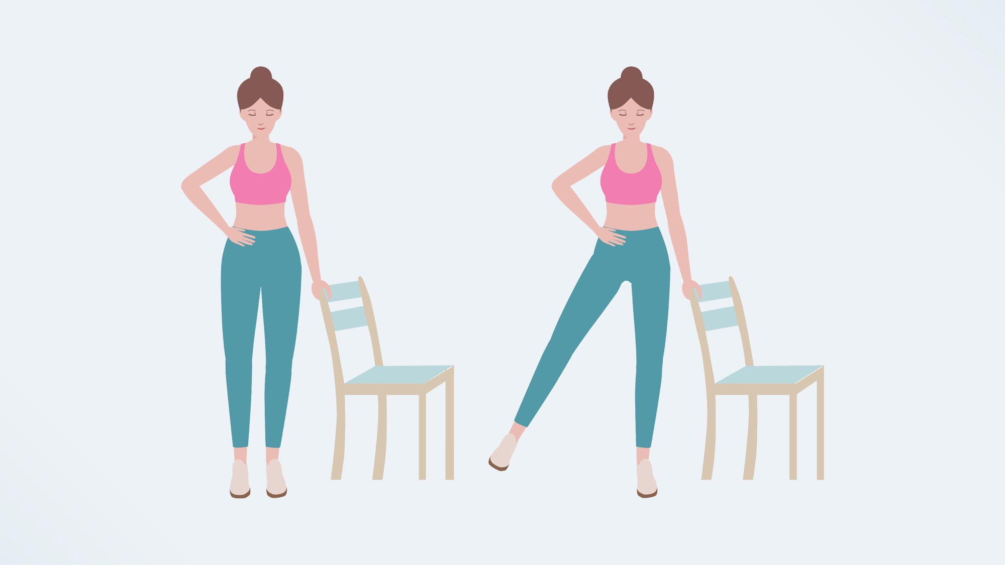 standing leg raise