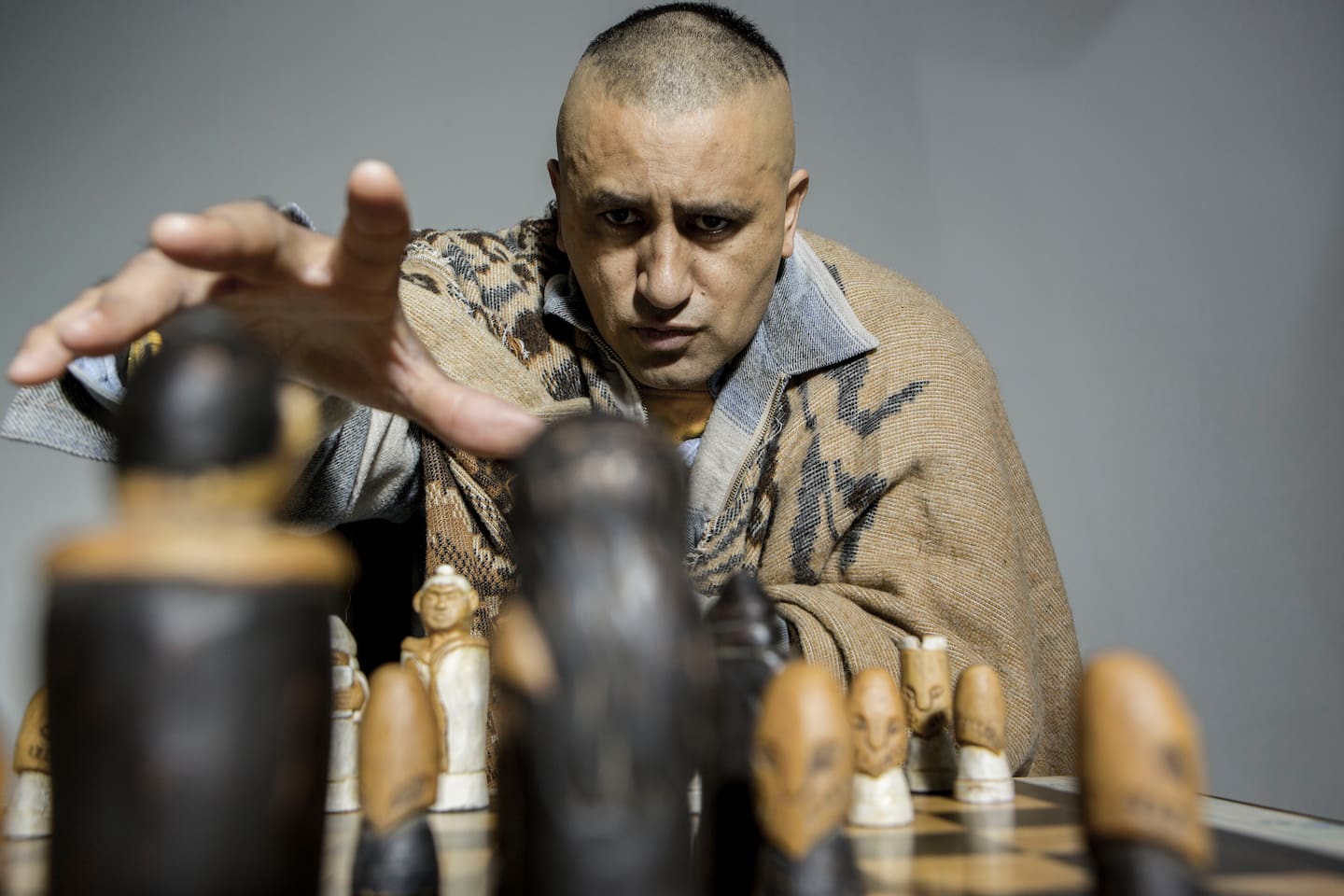 Cliff Curtis as Genesis Potini in The Dark Horse.