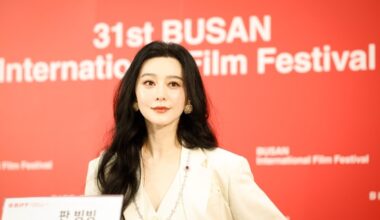 Fan Bingbing Questions AI Microdramas, Praises Park Chan-wook at Busan