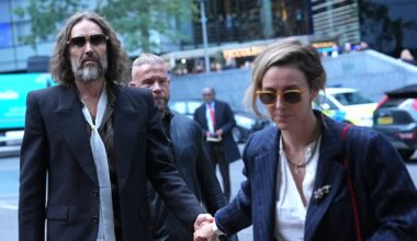 Russell Brand became ‘monster-like’ before raping me, woman tells court