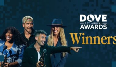 57th Annual dove award winners