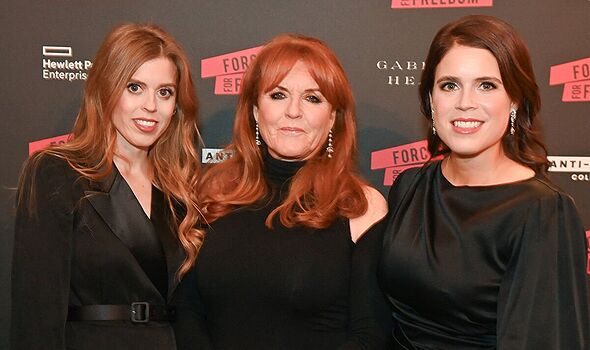 Sarah Ferguson pictured with Beatrice and Eugenie Sarah Ferguson pictured with Beatrice and Eugenie