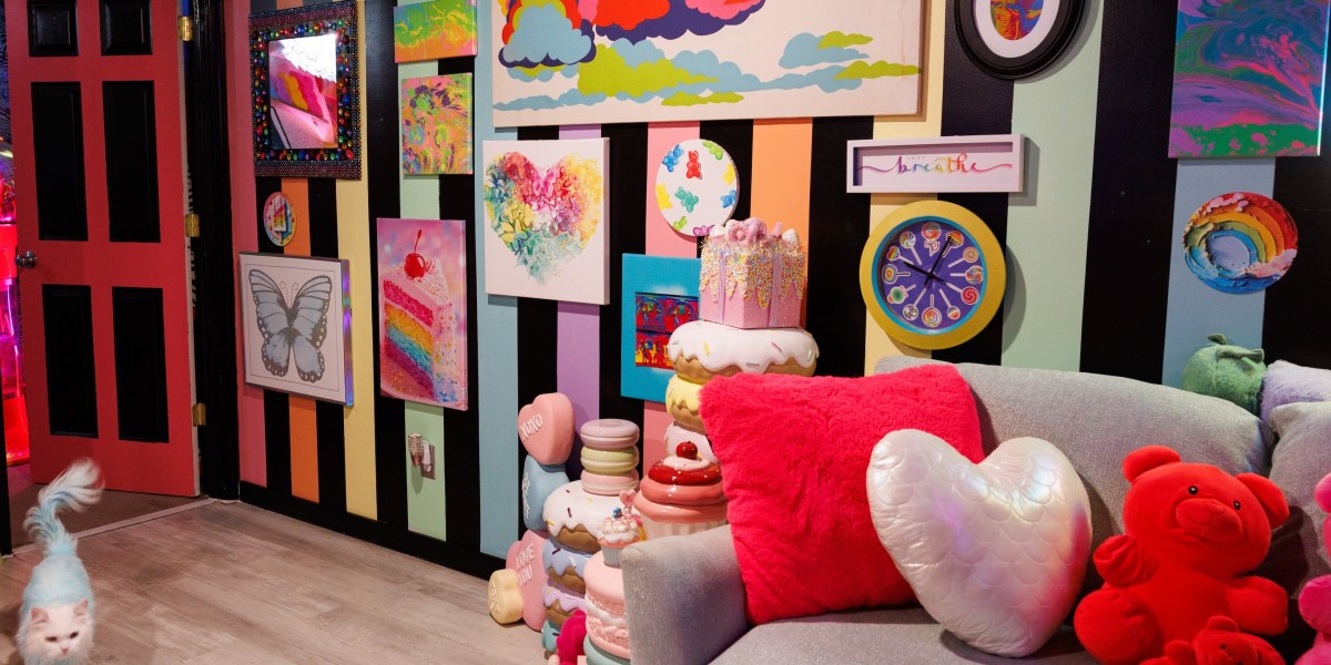 Gen Z is rejecting millennial beige for dopamine decor. Designers say it’s a coping mechanism