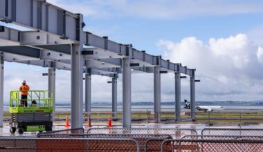 Auckland Airport rebuild: Airlines to share kiosks and automated bag drops, 240m pier advances