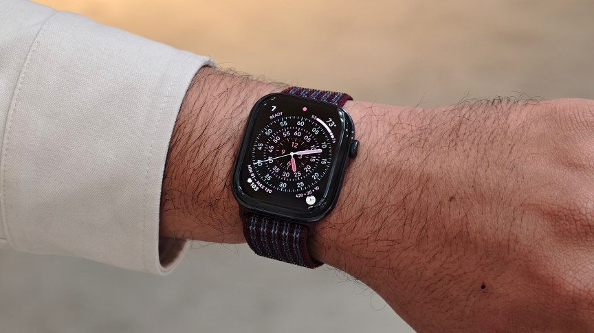 Prakhar wearing the Apple Watch Series 12.