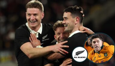Ex-Wallabies’ ‘monster’ verdict on Jordie Barrett and ‘astronomical’ All Blacks stat that highlighted ‘difference’ between sides