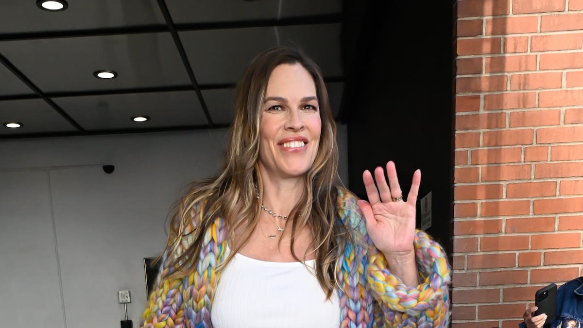 Hilary Swank addresses ‘backlash’ after announcing she’s pregnant at 52