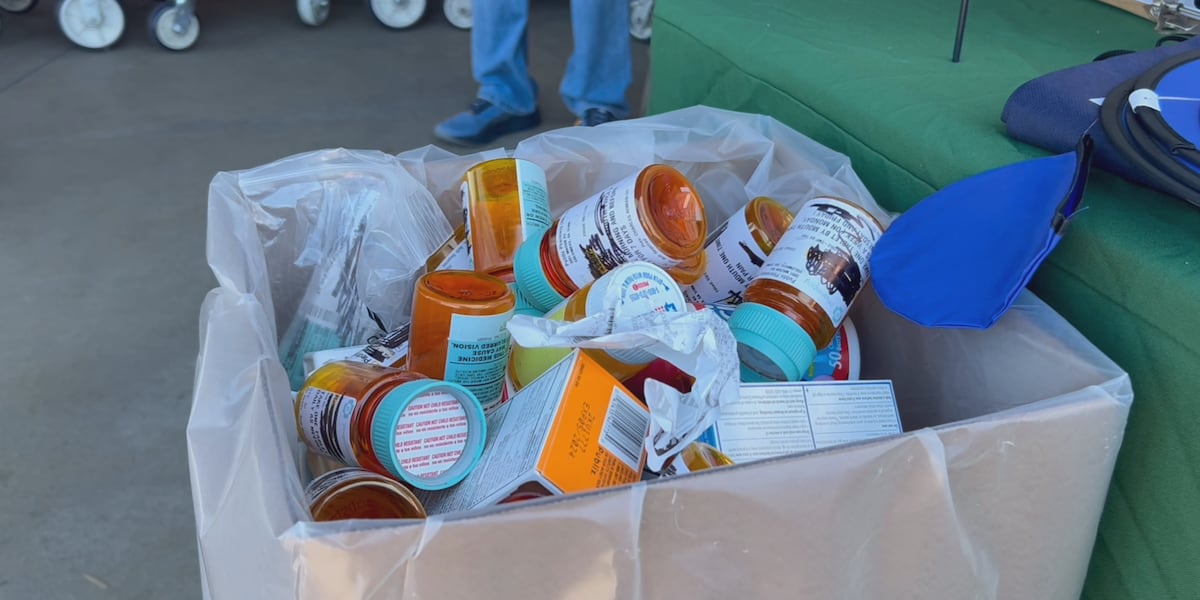 ‘Operation Medicine Cabinet’ collects 300 pounds of unused medications