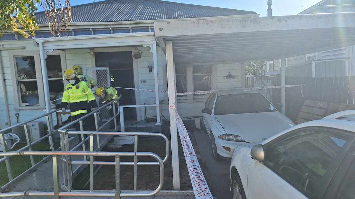Gisborne house fire: Passerby pulls elderly man from burning home