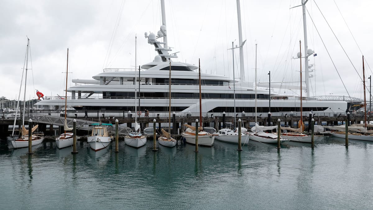 Superyacht Zen spotted in Auckland, linked to Chinese billionaires Jack Ma and Wu Guangming