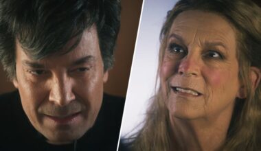 'Tonight Show': Jimmy Fallon & Jamie Lee Curtis Channel Fielder & Holmes