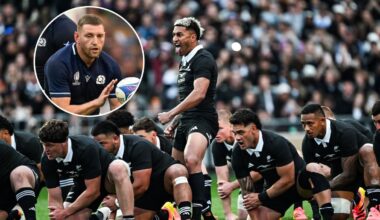 All Blacks v Scotland: Finn Russell calls on teammates to ‘kick on’ against Dave Rennie’s men