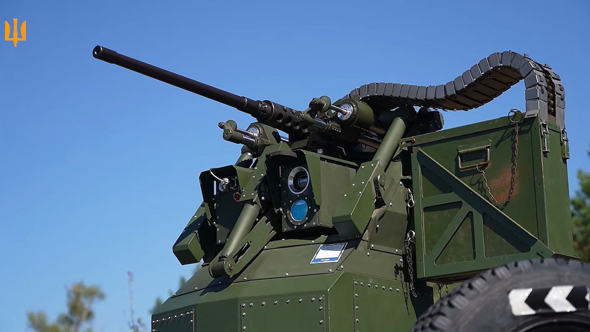 Ukraine using AI robot guns to take down Russian unmanned drones