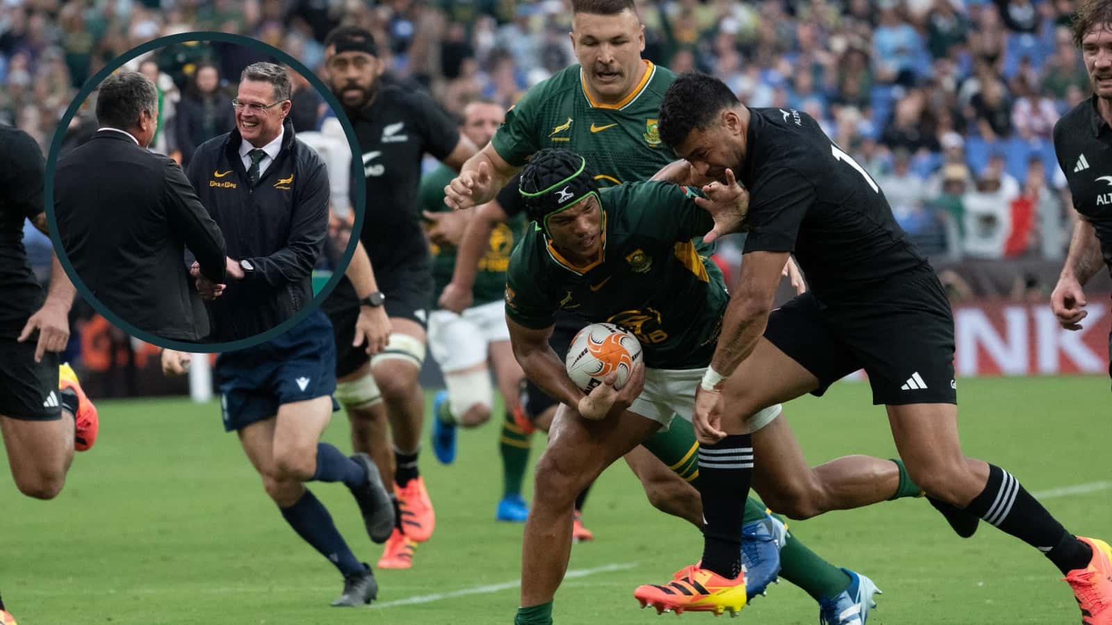All Blacks v Springboks: Dave Rennie reveals 2027 Rugby Championship venues
