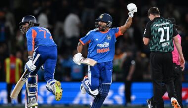 Black Caps v India result: Mitchell Santner, Glenn Phillips heroics in vain as visitors fight back for second Twenty20 heist