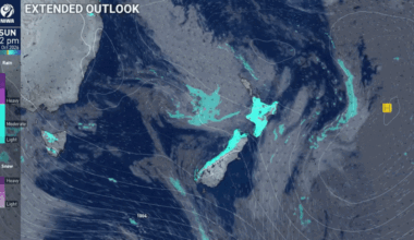 Cold front to bring rain and cooler weather across New Zealand as schools resume