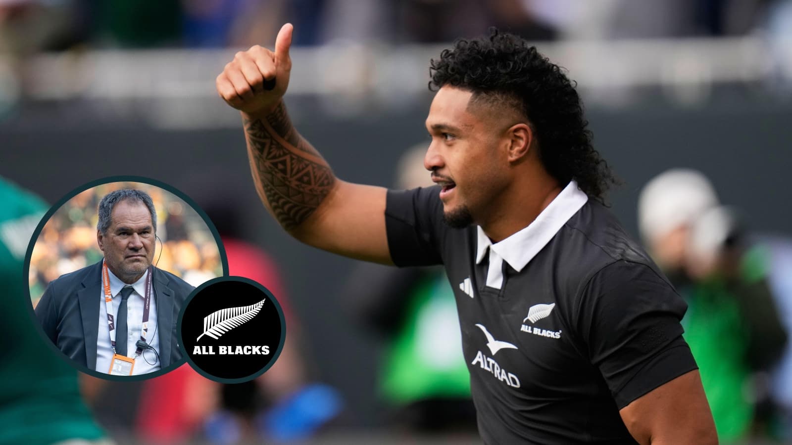 Dave Rennie's 'definite' verdict on Leicester Fainga’anuku's position as All Blacks boss makes South Africa admission