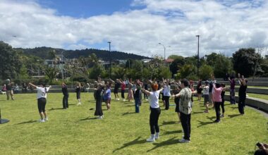 Whangārei flash mob brings people together for Mental Health Awareness Week