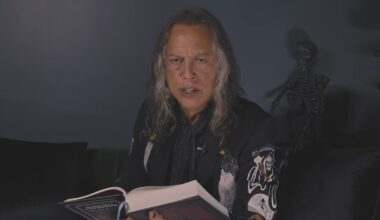 Metallica's Kirk Hammett Reads Edgar Allen Poe's 'The Raven'