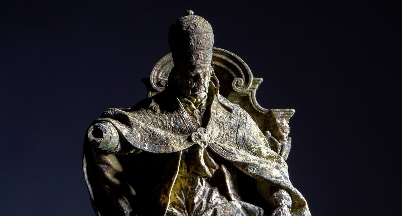 Lost Italian Statue by Trevi Fountain Artist Discovered in Salvage Yard Among the Garden Ornaments