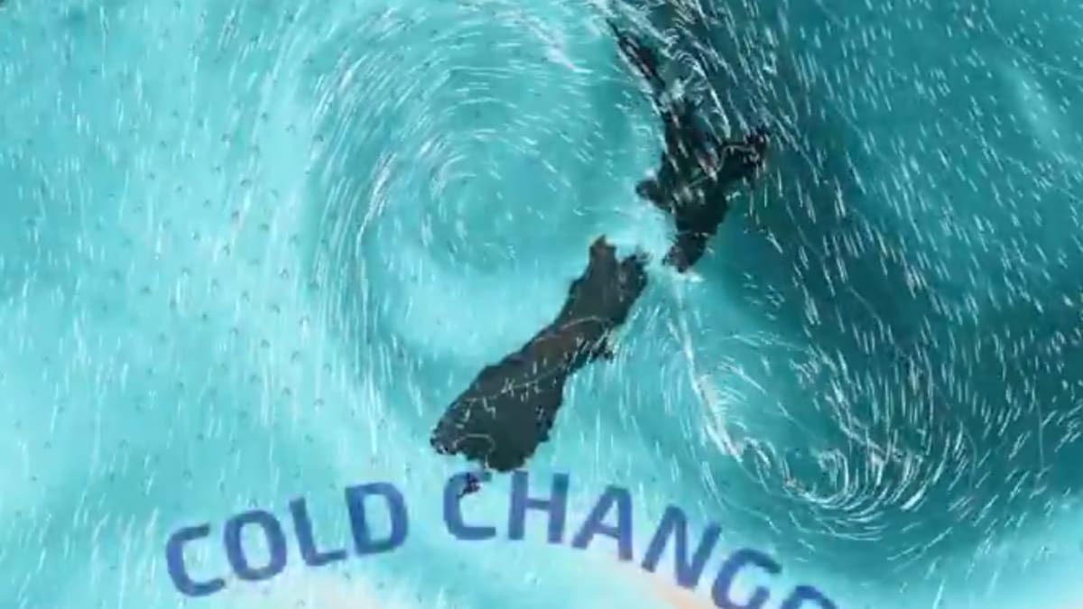Weather: Warm, wet start before Southern Ocean change sweeps across New Zealand