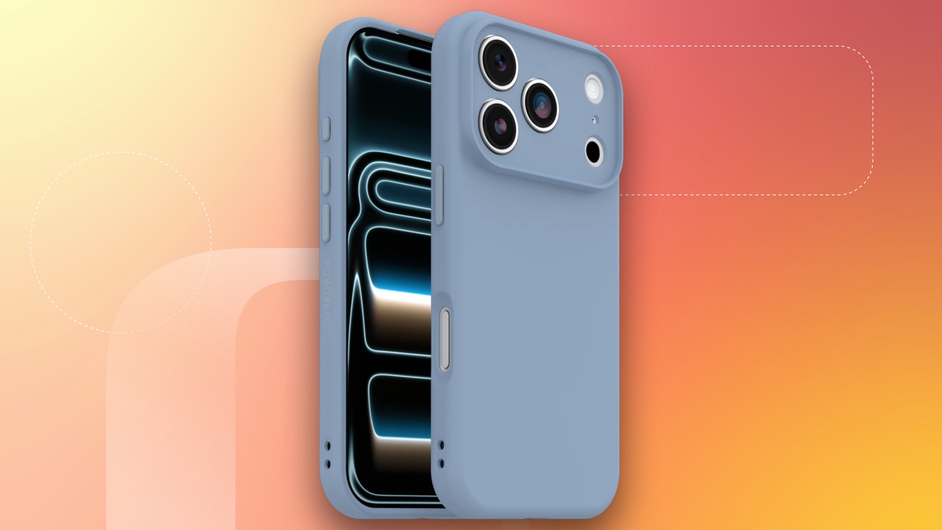 Otterbox iphone 18 pro case against CNET commerce image.