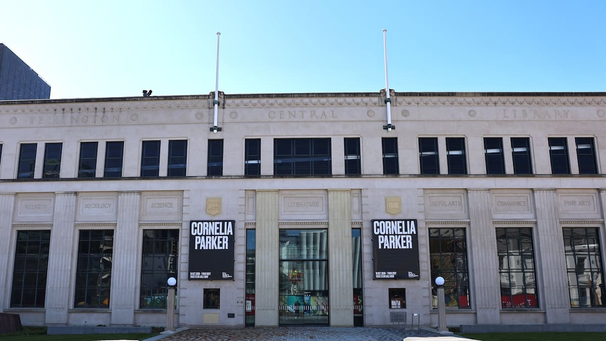Wellington City Gallery reopens, resurrected with international Cornelia Parker exhibition