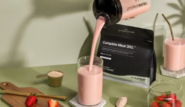 Nourish your day with Protein Works Complete Meal 360 - PLATINUM, the nutritionally complete meal shake