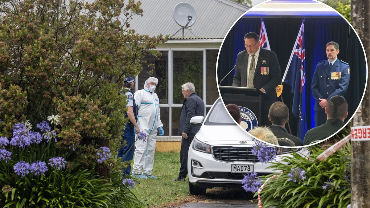 Constable David Cramp awarded Police Bravery Award as new details revealed from Waitārere Beach triple shooting