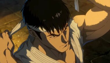 'Street Fighter' Has 2D Anime Flashback Sequences