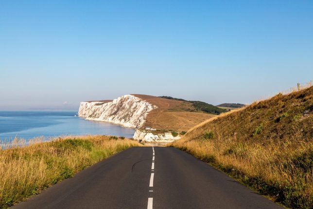 The Military Road approaching Freshwater Bay (Photo: Lemanieh/Getty Images)