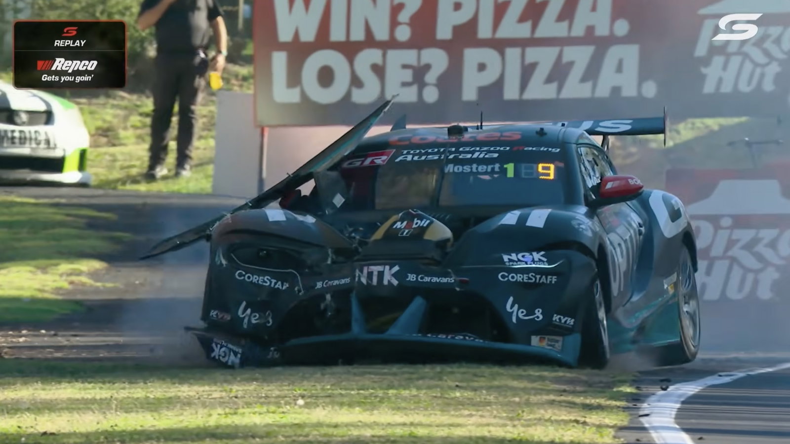 Mostert, Wood explain brutal Bathurst 1000 crashes