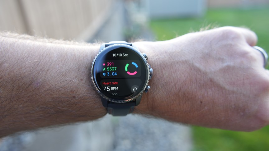 The TicNote Watch provides some basic fitness functions