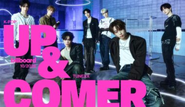 TUNEXX Is Billboard’s K-Pop Up & Comer of the Month for October