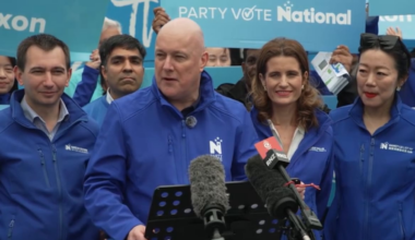 Election 2026: National Party launches campaign bus, parties hold standups and walkabouts
