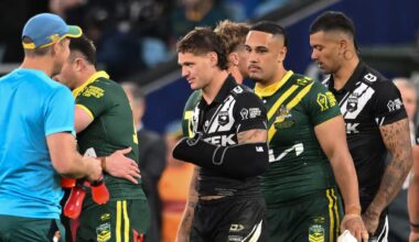 Kiwis v Kangaroos result: New Zealand hearts broken as Australia snatch victory in World Cup opener, Kalyn Ponga suffers suspected broken arm