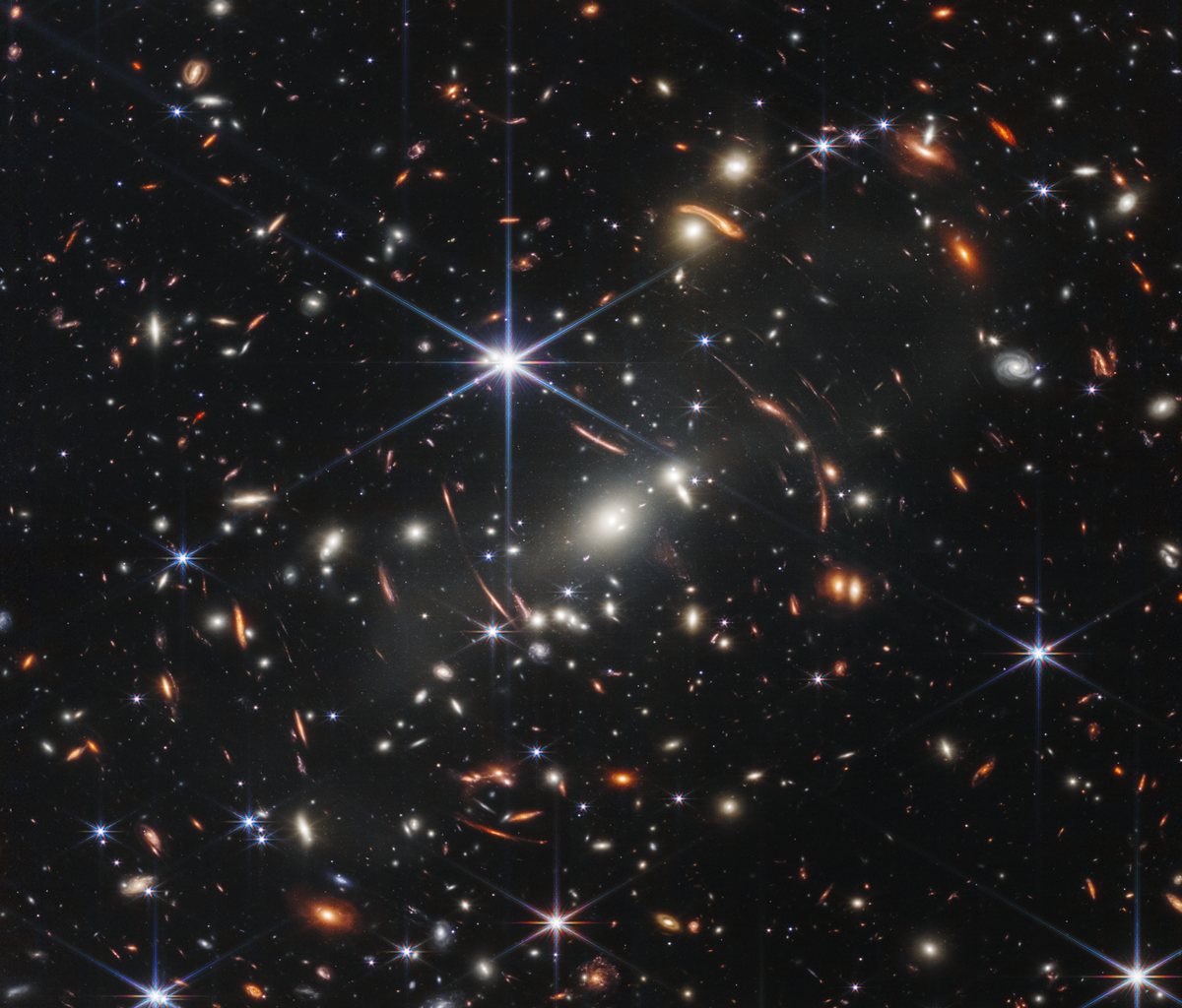 Webb’s First Deep Field provides the deepest and sharpest infrared image of the distant Universe to date. Credit: NASA/ESA/CSA/STScI