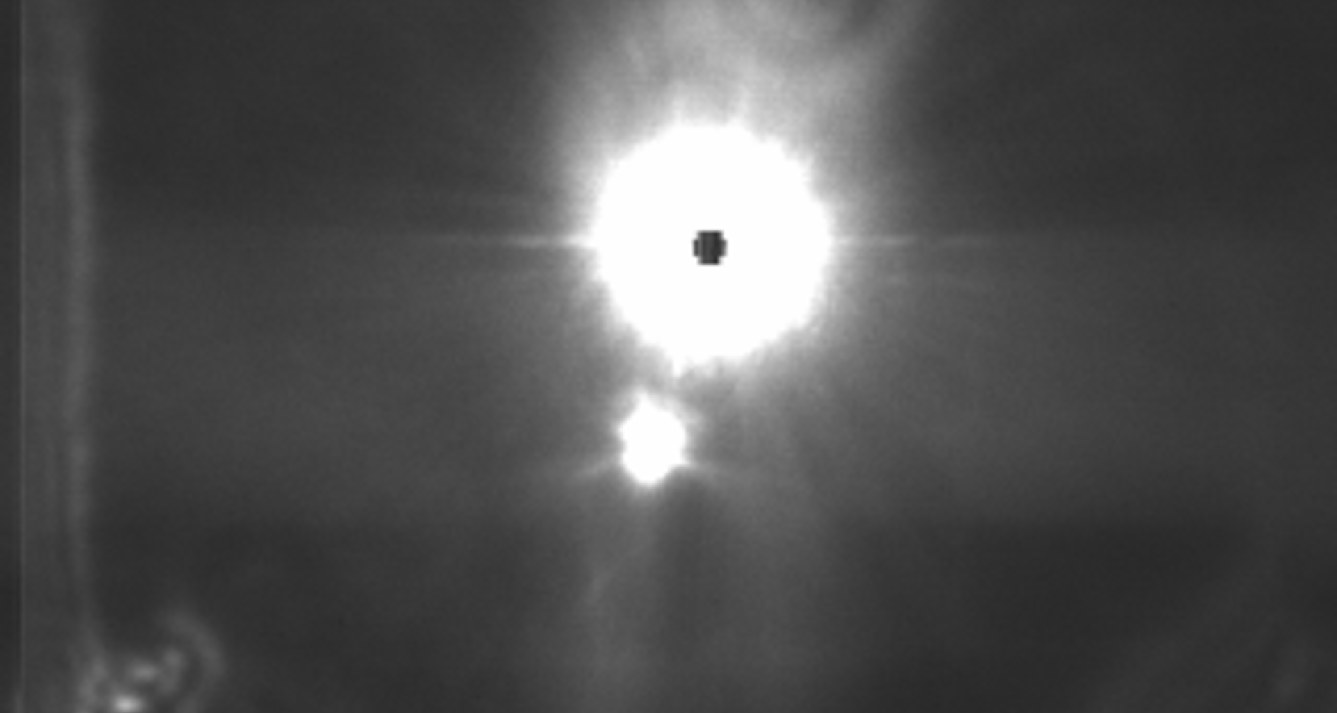 Image of the Sun taken by Trisat-S