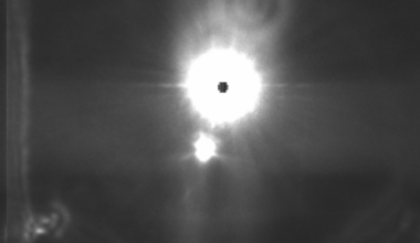 Image of the Sun taken by Trisat-S