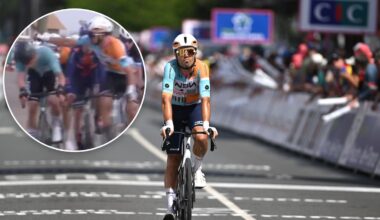 Cycling: Kiaan Watts reveals online abuse after punching rival who spat in his face