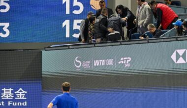 Daniil Medvedev disqualified at China Open after ball hits spectator