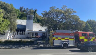 Fire destroys St Paul’s Presbyterian Church in Napier