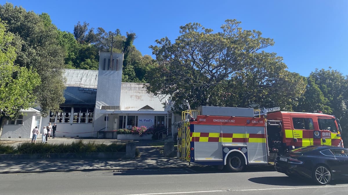 Fire destroys St Paul’s Presbyterian Church in Napier