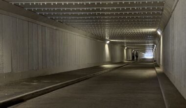 'Large' pool of human blood in Wellington tunnel not suspicious