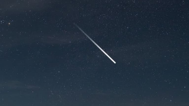 A meteor as photographed by Stardome. Source: Stardome