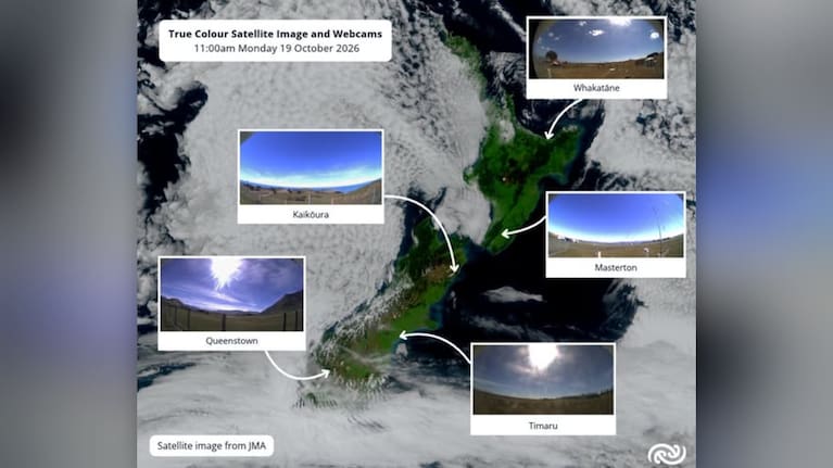 A slow-moving high-pressure system over the Tasman Sea is expected to bring largely find weather across the country. Source: MetService