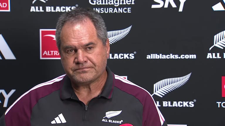 All Blacks head coach Dave Rennie.