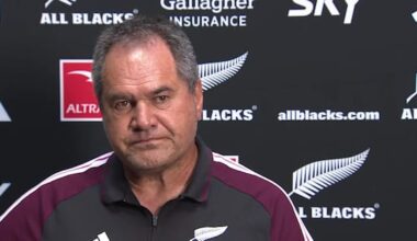 Rennie explains 'hardest to pick' All Blacks team for Bledisloe opener
